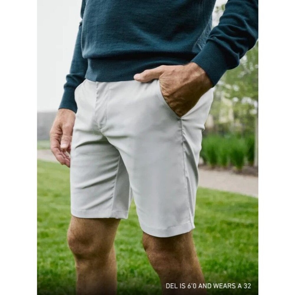 NWT's GREYSON Men's 30" Wainscott Performance Shorts Maltese Blue MSRP $145